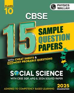 Pw Cbse Class 10 Social Science 15 Sample Papers