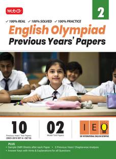 MTG IEO Class-2 Olympiad 10 Previous Years Papers (2023-2019 Set A & B) English with Mock Test Papers - Sample OMR Sheet with Chapterwise Analysis | SOF Olympiad Books For 2024-25 Exam