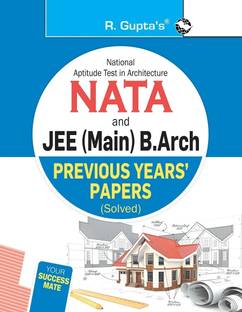 NATA & JEE (Main) B.Arch � Previous Years' Papers (Solved)