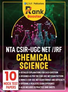 CSIR NET Chemical Science  - Mock Test Book 2025 | 10 Mock Test Papers with Detailed Solutions | Based on Latest Exam Pattern | Includes Practice OMR Sheets | Best Selling Book for NTA CSIR UGC NET/JRF Chemical Sciences in India | IFAS Publications