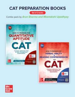 CAT combo - Verbal Ability and Reading Comprehension + Quantitative Aptitude for CAT 2024 Exam | Latest edition 2024-25 | SET of 2 books