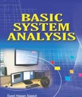 Basic System Analysis Latest Edition