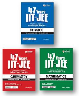 47 Years JEE Main & Advanced Chapterwise Topicwise Solved Papers (1978-2024) Physics, Chemistry, Mathematics [3-Books Set] Detailed Solutions | Key Idea | Concept Enhancer | Alternate/Quick Solution | Chapterwise Online Tests| Preparation Strategy and Trend Analysis | for 2025 Exam