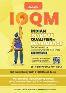 Vedantu Indian Olympiad Qualifier in Mathematics (IOQM /PreRMO) For Classes 8-12, Topic-wise Exercises with Previous Year Questions | Over 2500+ Problems with Solutions