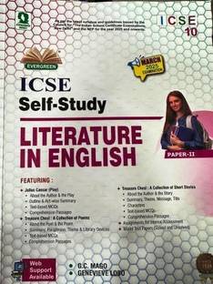 Evergreen ICSE Self-Study Literature in ENGLISH Paper 2 Class 10 For 2025 Examination