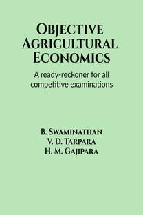 OBJECTIVE AGRICULTURAL ECONOMICS