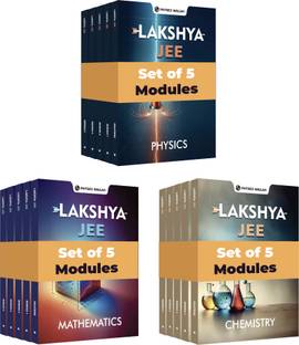 (Old Edition) PW Lakshya for JEE Main & Advanced Class 12th Phy, Chem. and Math Modules with Sol (2024 Edition) Combo Set of 15 Books