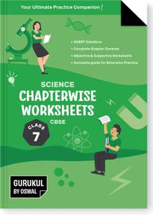 Gurukul By Oswal Science Chapterwise Worksheets for CBSE Class 7 Exam 2026  - NCERT Solutions, Objective & Subjective Questions, Latest Syllabus Covered
