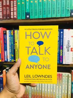 How to Talk to Anyone - Free Bookmark Inside  - How to Talk to Anyone
