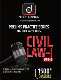 DRISHTI Judiciary PPS 4 Civil Law | Limitation Act, Code Of Civil Procedure Prelims Exam Books
