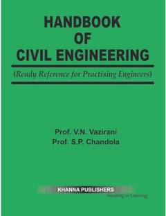 Khanna's Handbook of Civil Engineering
