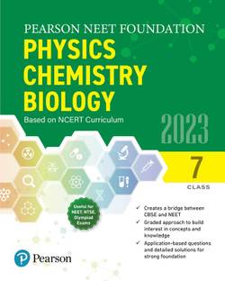 Pearson NEET Foundation Physics Chemistry Biology Class 7