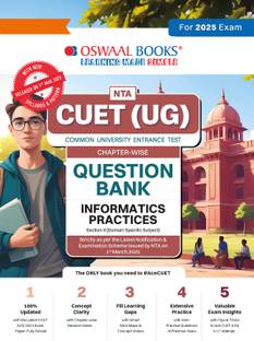 Oswaal Nta Cuet (Ug) Chapterwise Question Bank Informatics Practices (