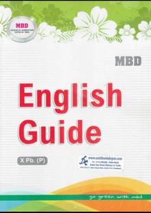 10th English MBD guide - punjabi medium guide- 10th English MBD Guide 2nd hand guide for 10th student - KinGerBooKs