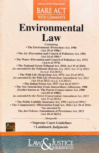 ENVIRONMENTAL LAW, BARE ACT WITH COMMENTS, EDITION 2024