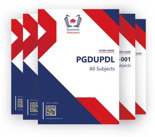 PGDUPDL IGNOU Study Guides Combo (Set of 5 books including MEDS-041, MEDS-042, MEDS-043, MEDS-044, MEDSE-046)