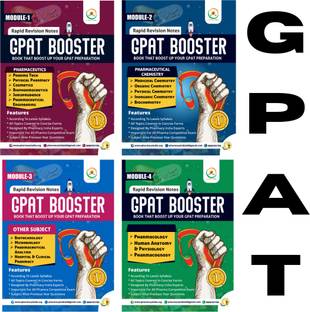 GPAT BOOSTER (Set of 4 Booklets) - For GPAT Exam Preparation