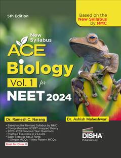 New Syllabus ACE Biology Vol. 1 for NEET 2024 - 5th Edition | Based on the new syllabus by NMC | 100% useful for CUET & Class 12 [unknown_binding] Dr. Ramesh C Narang; Dr. Ashish Maheshwari [Oct 20, 2023]…