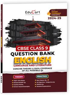 Educart CBSE Question Bank Class 9 English Language and Literature 2024-25 (For 2025 Board Exams)
