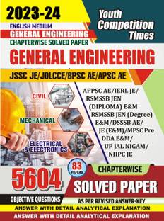 POD) English Medium) General Engineering Chapterwise Solved Papers (2023-24) APPSC AEIERL JERSMSSB JEN