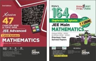 Combo 164 Jee Main (New Syllabus) & 47 Xclusive Jee Advanced Mathematics Chapterwise & Topicwise Previous Year Solved Papers - Iit-Jee Pyq Question Bank in Ncert Flow