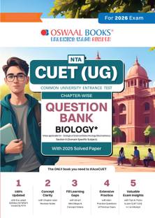 Oswaal NTA CUET (UG) Chapter-wise Question Bank Biology For 2026 Exam