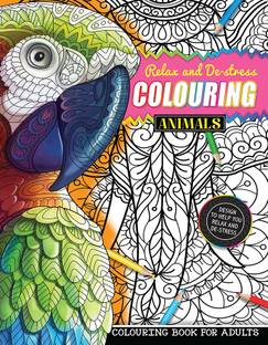 Colouring Animals (Colouring book For Adults)