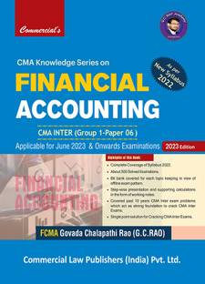 Financial Accounting CMA Inter (G-1, Paper-6)