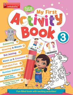 My First Activity Book Vol.3  - Learning Practice Improving Book for Children