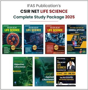 IFAS CSIR NET Life Science Books - Complete Study Materials ( 7 Books)  - Best Seller Life Science Fundamental and Practice Notes for NTA UGC CSIR NET JRF LS, GATE, DBT, ICMR, SET & BARC in India