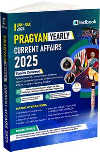 Current Affairs Year Book 2025 ( January 2024 to December 2024)  - State/SSC/Defence/Police/Railway exams