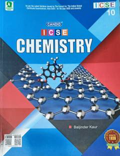 CANDID ICSE Chemistry Class-X 2024 Edition