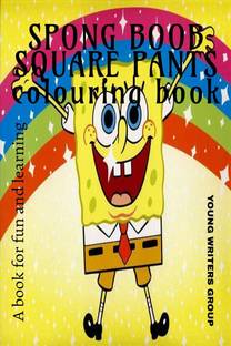SPONG BOOB SQUARE PANTS colouring book