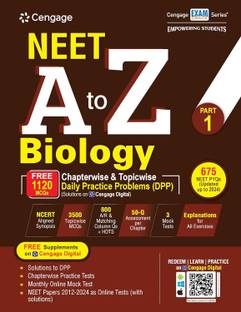 NEET A TO Z BIOLOGY PART 1 - CHPATERWISE AND TOPICWISE DAILY PRACTICE PROBLEMS