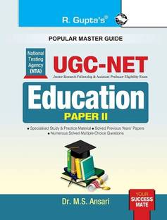 NTA-UGC-NET/JRF: Education (Paper II) Exam Guide