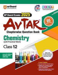AVTAR for UP Board Exams 2025 Chapterwise Question Bank Chemistry Class 12