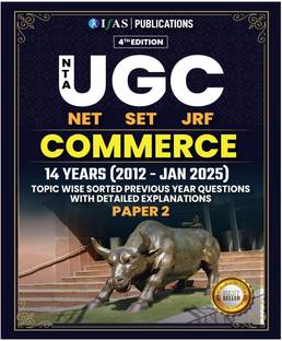 UGC NET Commerce  - Paper 2 Book 2025 | Topic-Wise Previous Year Solved Papers (2012 – Jan 2025) with Detailed Explanations | NTA UGC NET Paper 2 Commerce | Best PYQ Book for UGC NET/JRF/SET | Commerce Previous Year Question Paper Book by IFAS Publications