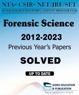 NTA UGC NET Forensic Science Previous Year Paper Book | Up to Date