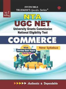 Trueman's NTA UGC NET Commerce | Covers 4300+ MCQ's with Answers & Important Solutions | For Examination June 2024