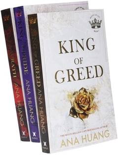 Ana Huang King of Sin Series 3 Books Collection Set (King of Wrath, King of Pride, King of Greed)