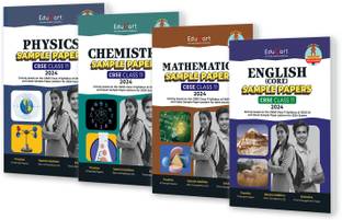 Educart CBSE Class 11 Sample Papers Bundle - Physics, Mathematics, Chemistry & English 2023-24 (Introducing Revision Maps and Past Year Papers) 2024