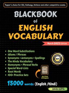 Blackbook of English Vocabulary  - Topper's choice for SSC, Railways, Defence and other competitive exams. (Blackbook of English Vocabulary). with 2 Disc