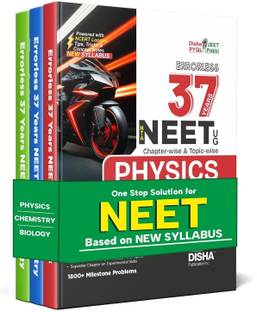 Errorless 37 Years Nta Neet (Ug) Chapter-Wise & Topic-Wise Physics, Chemistry & Biology Solved Papers (2024 - 1988) with Value Added Notes- New Syllabus Pyqs Question Bank for 2025 Exam