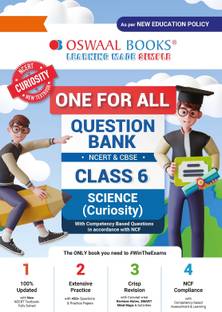 One For All Question Bank NCERT & CBSE Class 6 Science Curiosity For Latest Exam