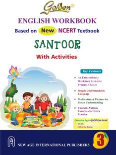 Golden English Workbook Santoor with Activities Based on New NCERT Textbook for Class 3
