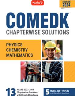 MTG COMEDK Chapterwise Previous 13 Years Questions (PYQ) Papers With Detailed Solutions Physics, Chemistry & Mathematics Books For 2024 Exam | 5 Model Test Papers