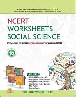 NCERT Worksheets Social Science-10 (with binding)