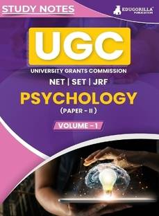 UGC NET Paper II Psychology (Vol 1)  - Topic-wise Notes (English Edition) | A Complete Preparation Study Notes with Solved MCQs