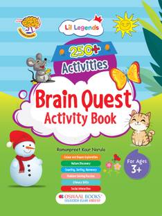 Oswaal 250+ Activities Brain Quest Activity Book