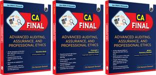 PW CA Final Advanced Auditing, Assurance & Professional Ethics Combo Set of 3